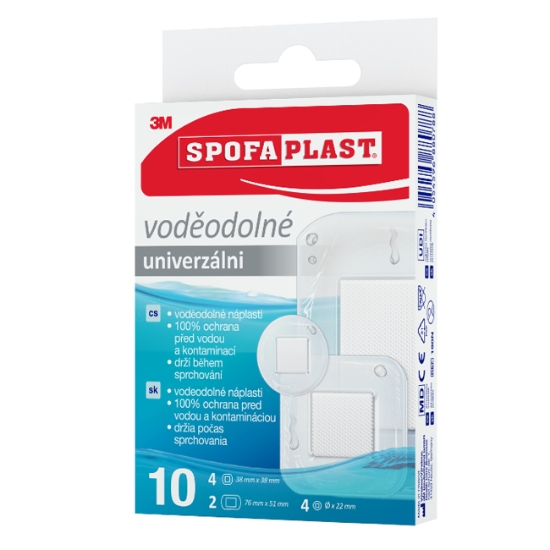 Obrázek 3M™ Spofaplast® 190 Voděodolné náplasti / 10 ks