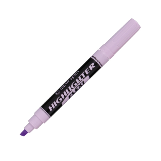 Obrázek Centropen Highlighter Flexi Soft 8542 - fialová