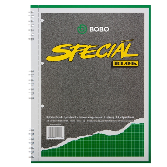 Obrázek Blok čtvereček BOBO Special A4
