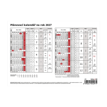 Obrázek Karta plánovací A5 2027