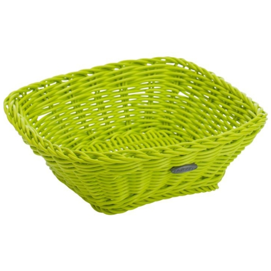 Obrázek Košík čtvercový COOLORISTA 19 x 19 x 7,5 cm - zelený