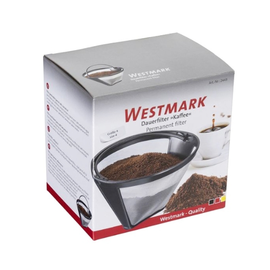 Obrázek Filtr na kávu trvalý KAFFEE - velikost 4