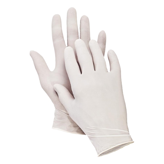 Obrázek Rukavice Dermagel - latexové jednorázové nepudrované vel. XL/100 ks