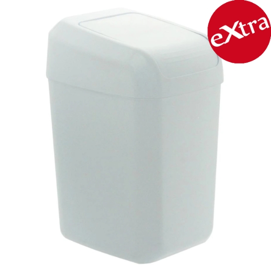 Obrázek Odpadkový koš Denox Troya 30 l - bílý