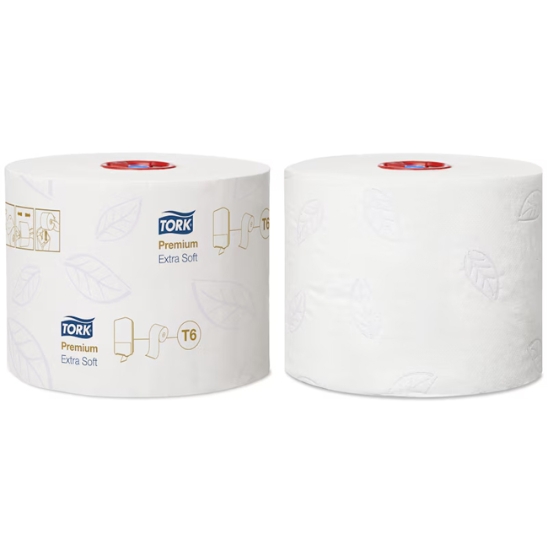 Obrázek Papír toaletní TORK Premium Extra Soft 127510 - kompaktní role 70 m / 27 rolí