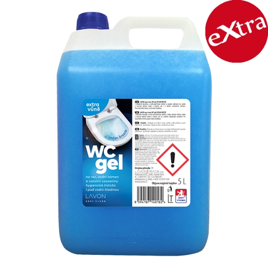 Obrázek WC gel LAVON 5 l - ocean breeze