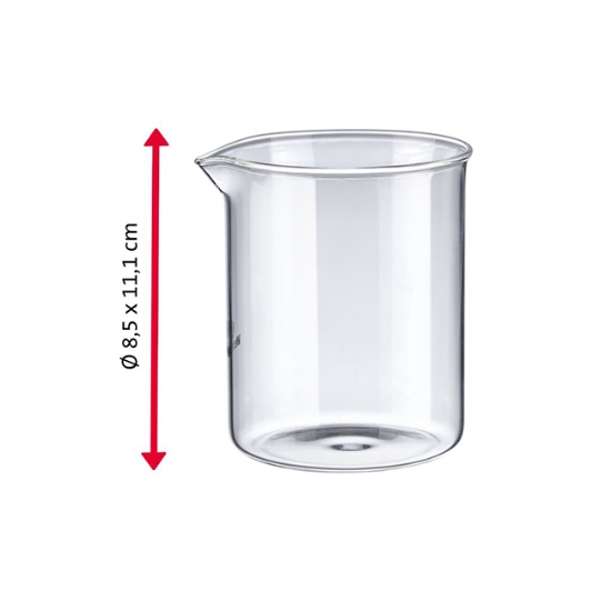 Obrázek Sklo náhradní pro BRASILIA French Press, 500 ml