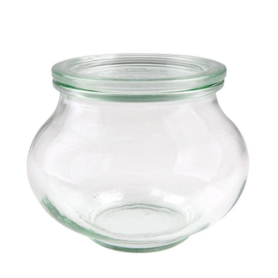 Obrázek Sklenice zavařovací, dekorativní Weck SCHMUCKGLAS 1062 ml, víčko ø 100 mm / 4 ks
