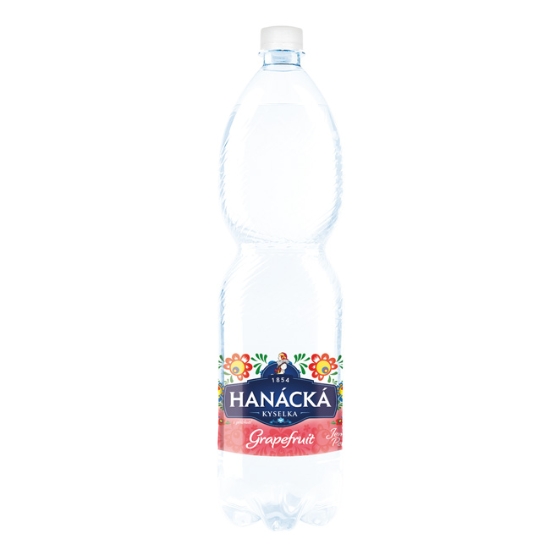 Obrázek Hanácká perlivá - grapefruit 1,5 l / 6 ks