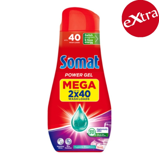 Obrázek Gel do myčky Somat All in 1 Lemon 2× 720 ml, 80 dávek