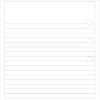 Obrázek Diář Filofax Domino Soft A6 - žlutá