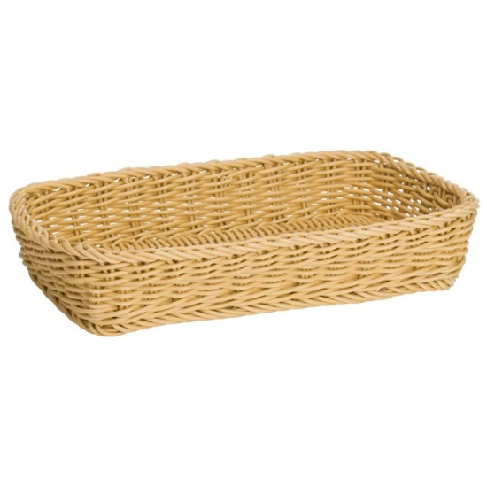 Obrázek Koš pro gastronomii GN 1/3 32,5 x 17,5 x 6,5 cm - světle béžový