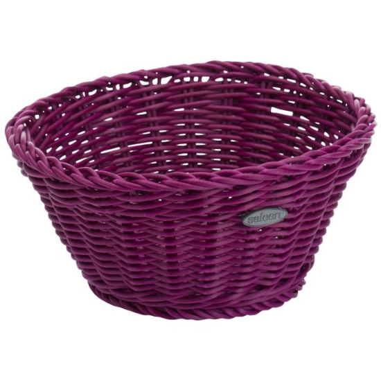 Obrázek Košík kulatý COOLORISTA ø 18 x 10 cm - purpurový