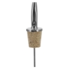 Obrázek Nálevka krátká, korková INOX GASTRO / 12 ks