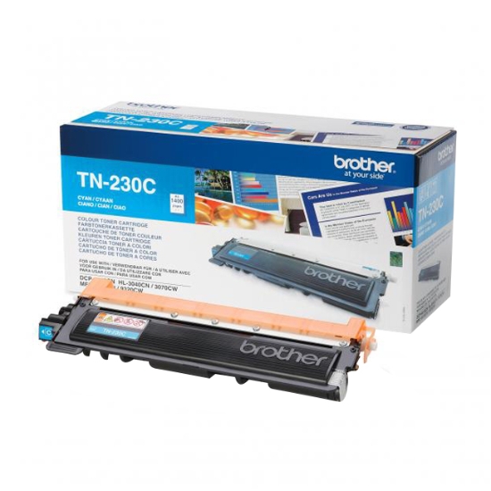 Obrázek Brother originální toner TN230C, cyan, 1400str.