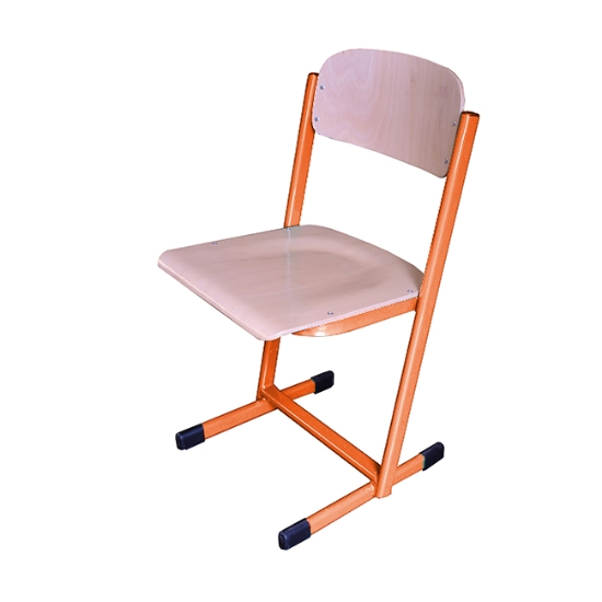 Obrázek Židle žákovská Tera pevná, velikost 4, konsrukce RAL 2004 oranžová