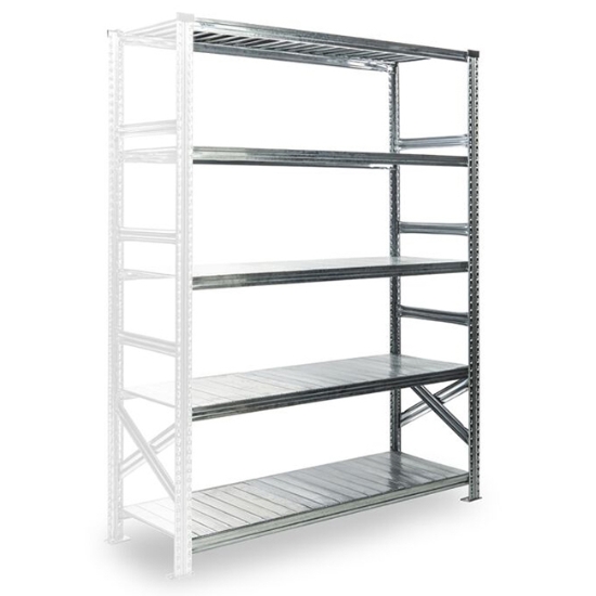 Obrázek Regál SUPER výška 1972 x hloubka 800 mm x šířka 1650 mm - přístavný