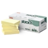 Obrázek Bločky samolepicí STICK´N - FSC 38 x 51mm/12x100 listů - pastelová žlutá