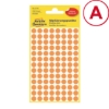 Obrázek Etikety Avery-Zweckform - Označovací kolečka ø 8 mm - neon oranžová / 416ks