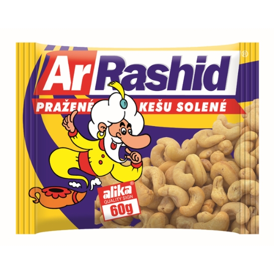 Obrázek Kešu pražené solené  60 g