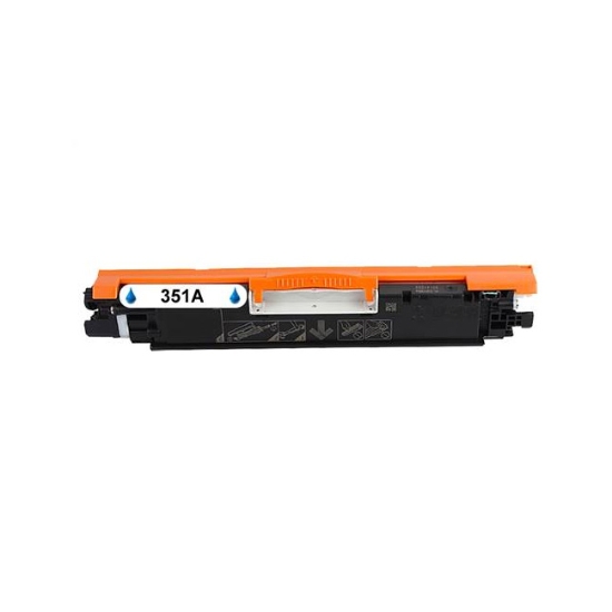 Obrázek Kompatibilní toner HP CE311A (HP126) - 100% NEW - NeutralBox 1000 stran - cyan