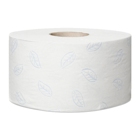 Obrázek Papír toaletní TORK Premium Mini Jumbo 110253 2 vrstvý, 10 cm x 170 m / bal. 12 ks-(110253)