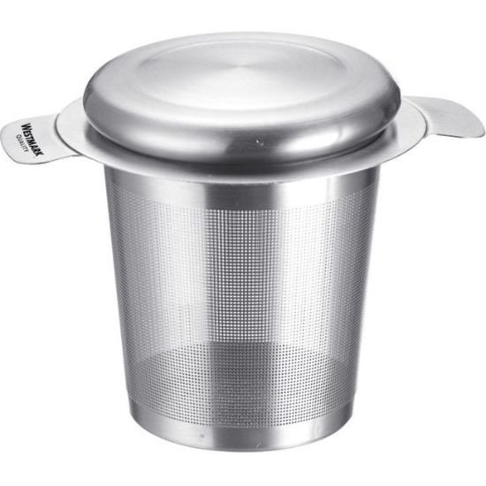 Obrázek Sítko na čaj s pokličkou TEATIME, nerez
