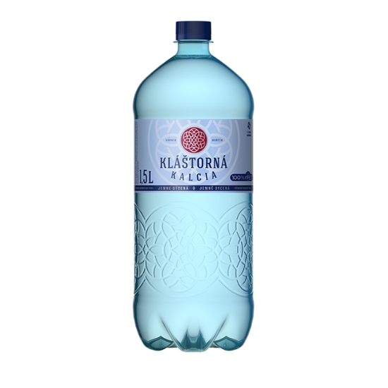 Obrázek Kláštorná Kalcia jemne perlivá 1,5 l / 6 ks