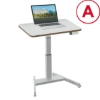 Obrázek Stůl výškově nastavitelný elektrický ergonomický Leitz Ergo, bílý