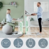 Obrázek Stůl výškově nastavitelný elektrický ergonomický Leitz Ergo, bílý