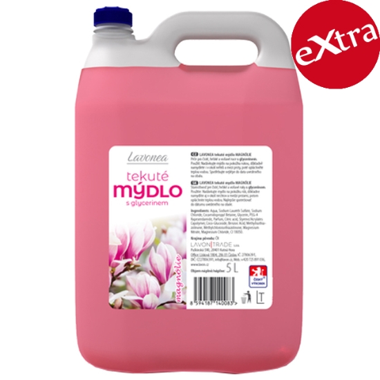 Obrázek Tekuté mýdlo LAVONEA 5 l - Magnolia