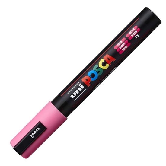 Obrázek Popisovač POSCA akrylový 5M - růžová