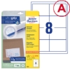 Obrázek Etikety Avery-Zweckform univerzální 97 x 67,7 mm - bílá A4 / 25+5 archů 