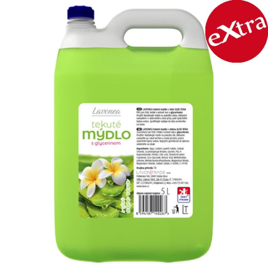 Obrázek Tekuté mýdlo LAVONEA 5 l - Aloe Vera