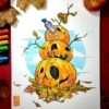 Obrázek Popisovač kreativní Posca, mix základních barev,  hrot 0,7 - 1  mm / 8 ks