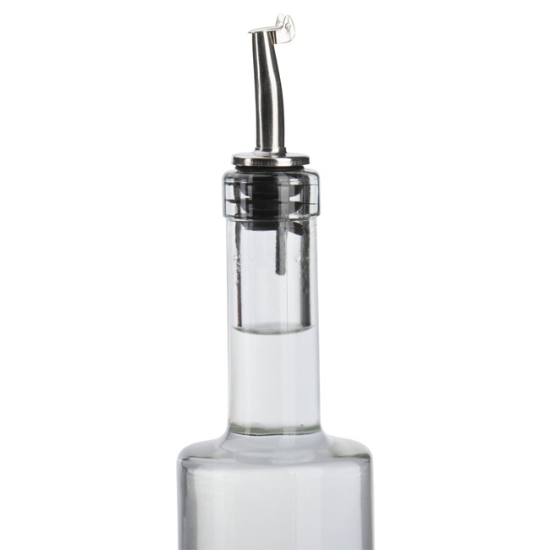 Obrázek Nálevka s kovovým víčkem, plastová INOX GASTRO / 2 ks
