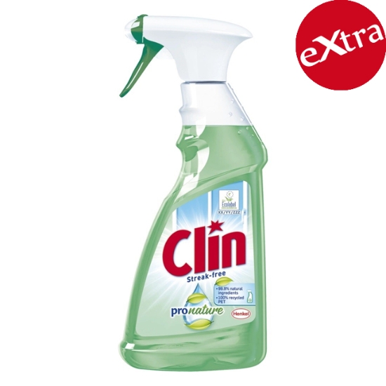 Obrázek Čistič na okna Clin, přírodní, 500ml
