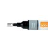 Obrázek Popisovač NOBO 3-in-1 LIQUID INK tenký - mix barev / 6 ks