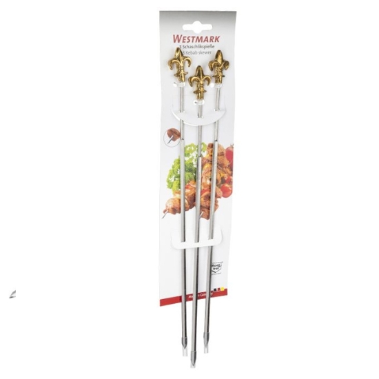 Obrázek Jehly na špíz, nerezové LILIE 31 cm / 3 ks