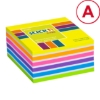 Obrázek Bloček samolepicí STICK´N 76 x 76 mm, 400 l - žlutý mix
