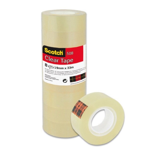Obrázek Páska lepicí 3M Scotch 508 19 mm x 33 m