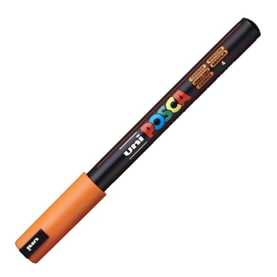 Obrázek Popisovač POSCA akrylový 1MR - oranžová