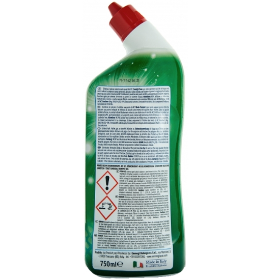 Obrázek Čistič WC gel, extra účinný,  Pratic Disincrostante, 750 ml