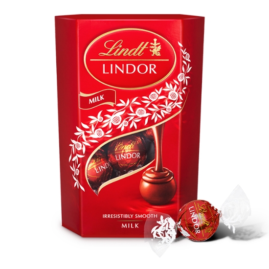 Obrázek Pralinky čokoládové Lindt Lindor 200 g milk