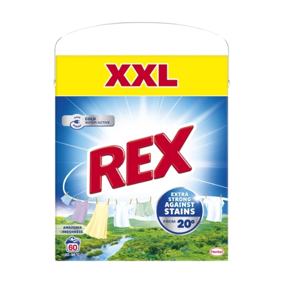 Obrázek Prací prášek Rex Amazonia Freshness 60 PD BOX