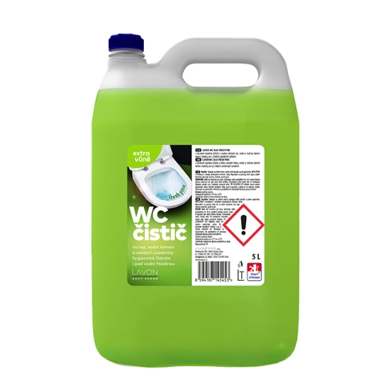 Obrázek Čistič WC LAVON 5 l - fresh pine