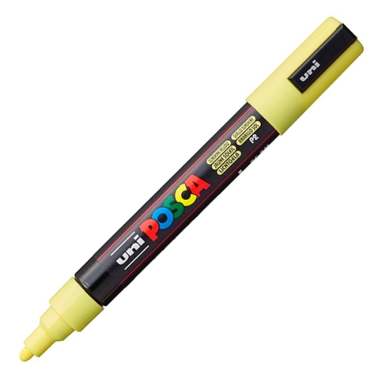 Obrázek Popisovač POSCA akrylový 5M - pastel. žlutá