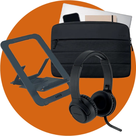 Obrázek Stůl výškově nastavitelný skládací ergonomický Leitz Ergo, bílý