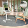 Obrázek Stůl výškově nastavitelný skládací ergonomický Leitz Ergo, bílý
