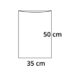 Obrázek PP sáček plochý bez RZ - 35 x 50 cm - 30 my/ 100ks